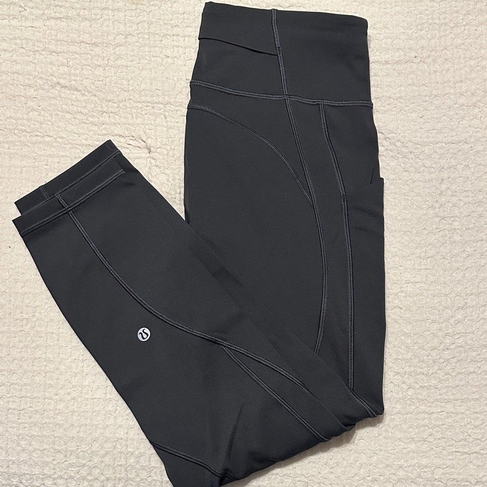 lululemon athletica dark grey leggings